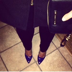 Blue heels